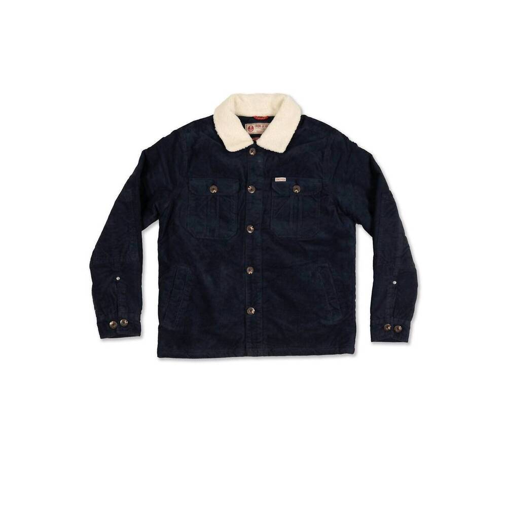 NEW IRON & RESIN men's brooke jacket in navy